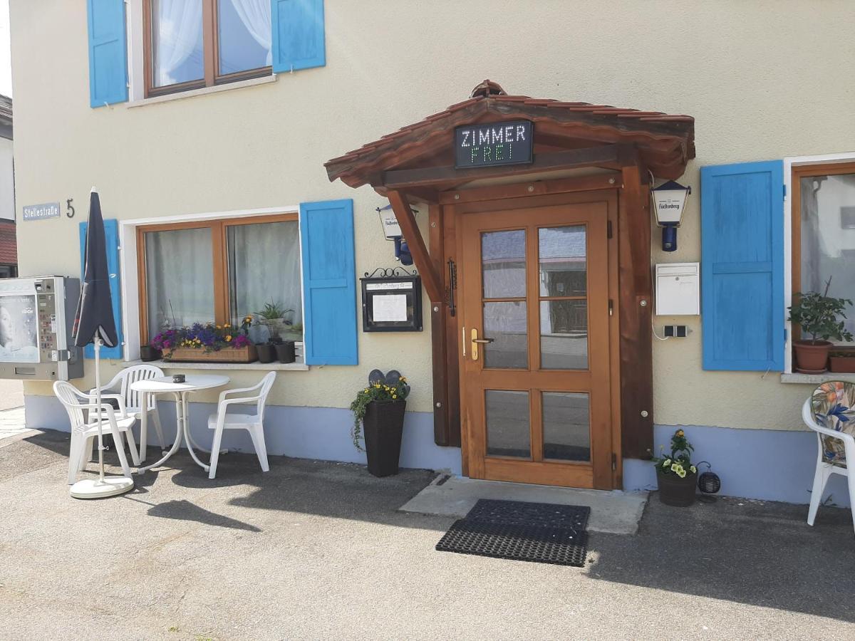 Gaestehaus Pension Waldhorn Weilen unter den Rinnen Bagian luar foto